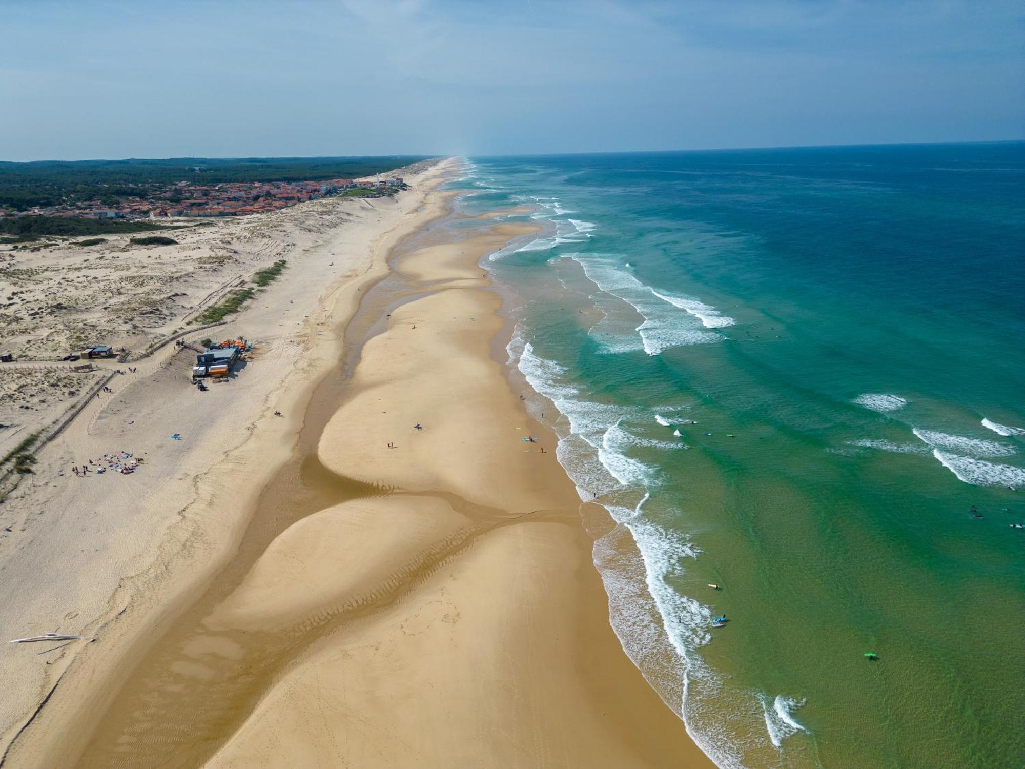 Biscarrosse Plage - Studio T1 Bis En Bord De Mer - Menage Inclus - Fr-1-319-185 Exteriér fotografie