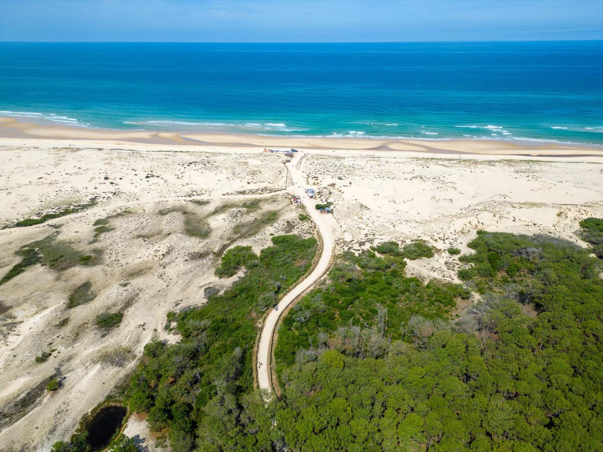 Biscarrosse Plage - Studio T1 Bis En Bord De Mer - Menage Inclus - Fr-1-319-185 Exteriér fotografie